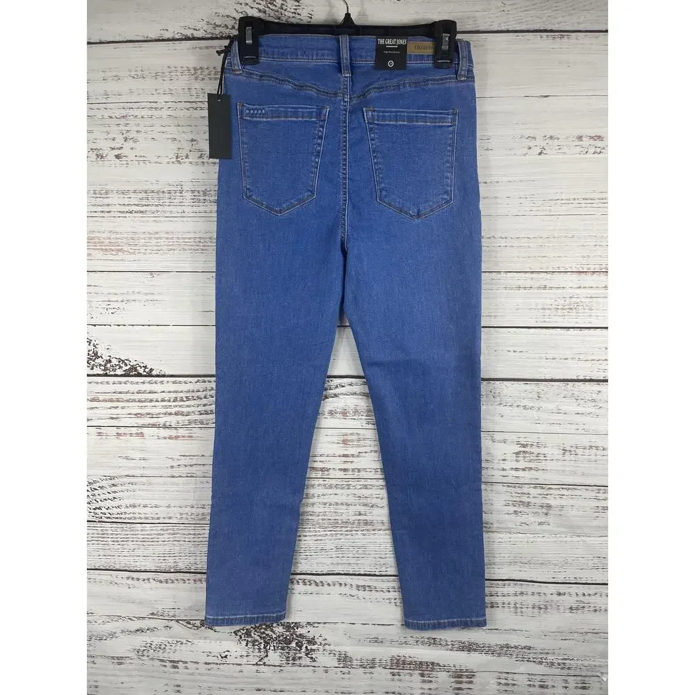 BLANKNYC  Women's 29 Blue The Great Jones High Rise Skinny Heaven Sent Jeans - Picture 8 of 9